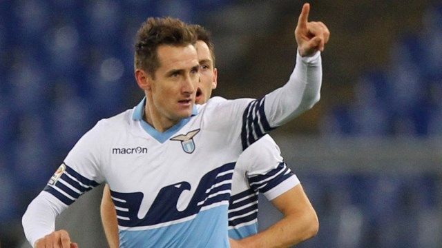 Lazio - Rosenborg, Klose