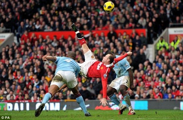 Manchester United - Manchester City, Rooney