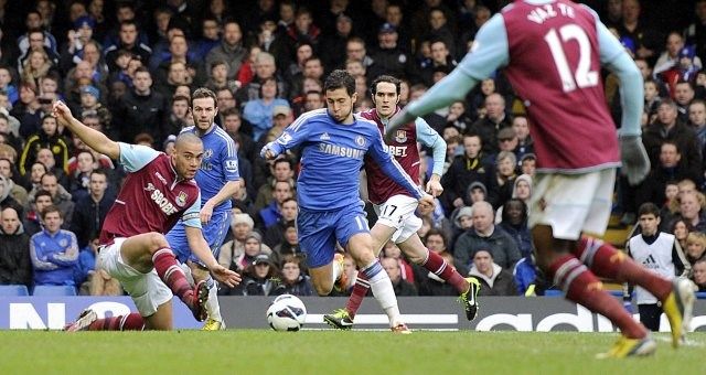 West Ham - Chelsea, Hazard