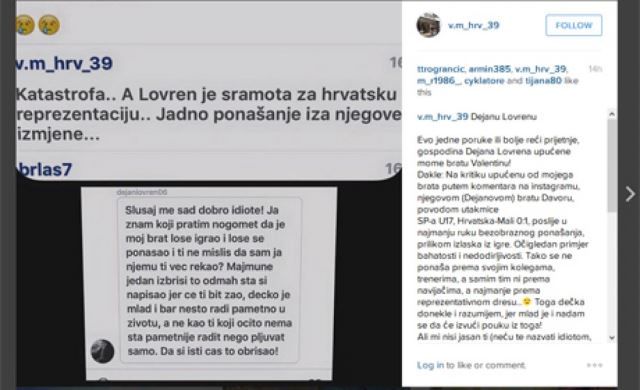 Lovren opasno zaprijetio navijaču