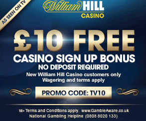 William Hill Casino 10€ FREE