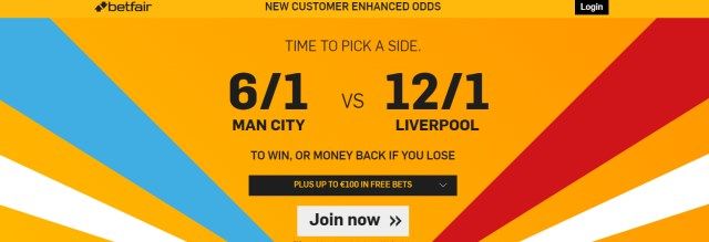 betfair - man city