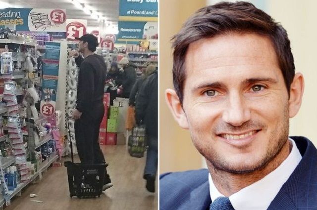 Frank Lampard uhvaćen na djelu