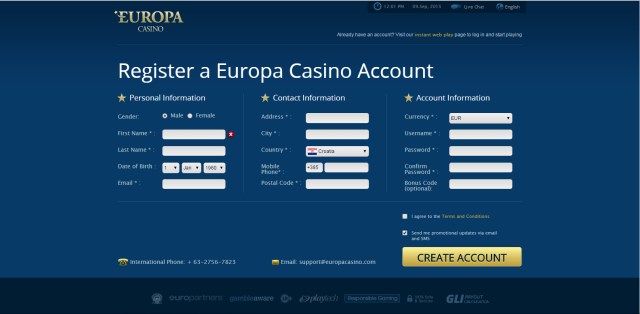 EUROPA CASINO