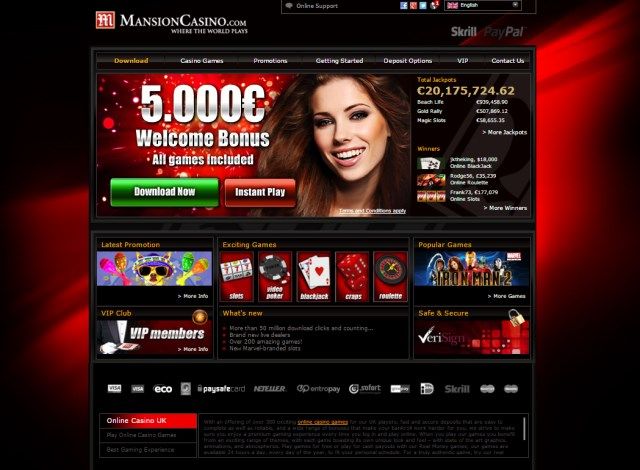 online casino mansion