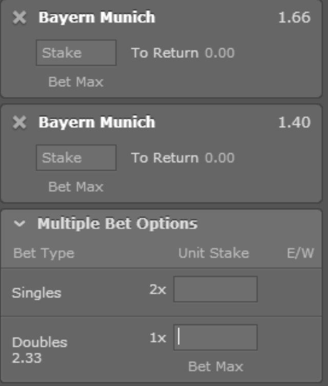 Bayern Munchen - Juventus oklada