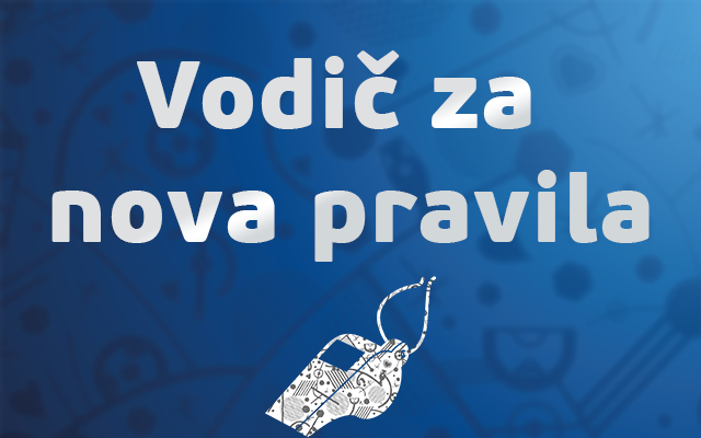 Vodič za nova pravila