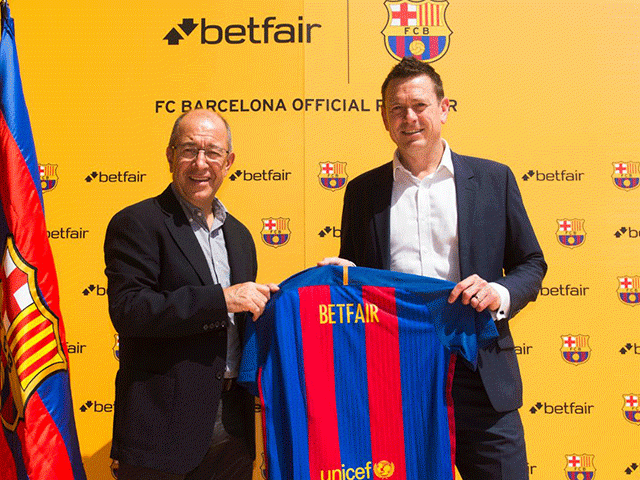 Betfair sponzor Barcelona