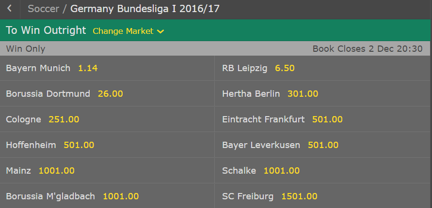 bundesligaoutrights