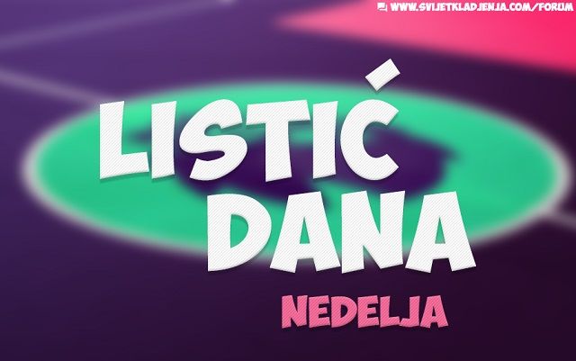 Nedelja 12.02