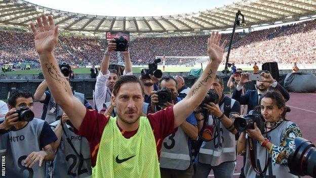 Totti je odigrao posljednju utakmicu