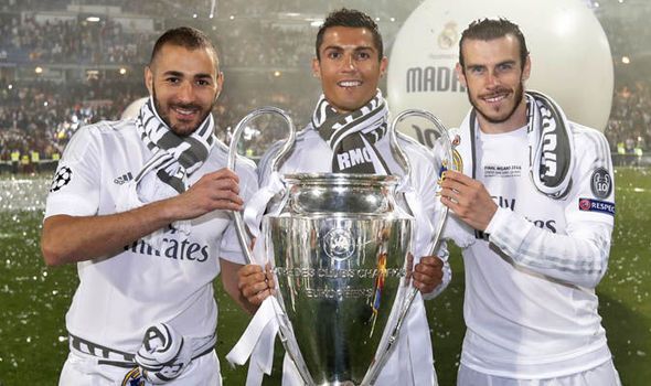 benzema bale cristiano