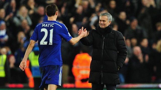 jose mourinho i nemanja matic