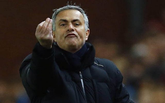 Jose Mourinho bijesan