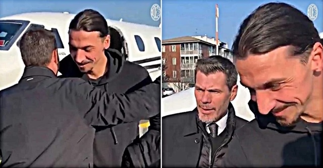 Ibrahimović se vratio u Milan