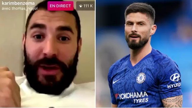 Karim Benzema na Instagramu