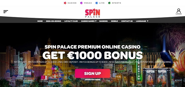 SPIN PALACE CASINO