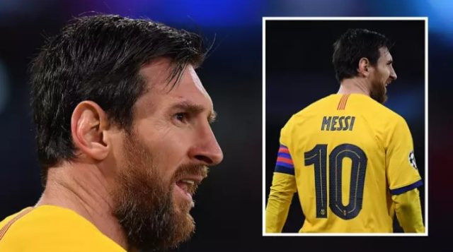 Lionel Messi je jednom