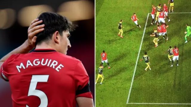 Harry Maguire na stubu