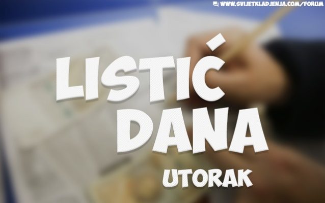 Listić dana