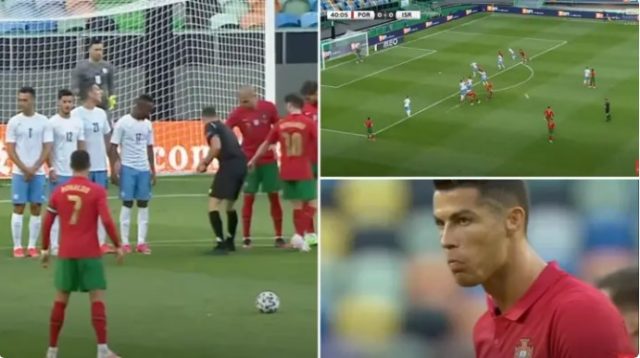 Cristiano Ronaldo se brutalno